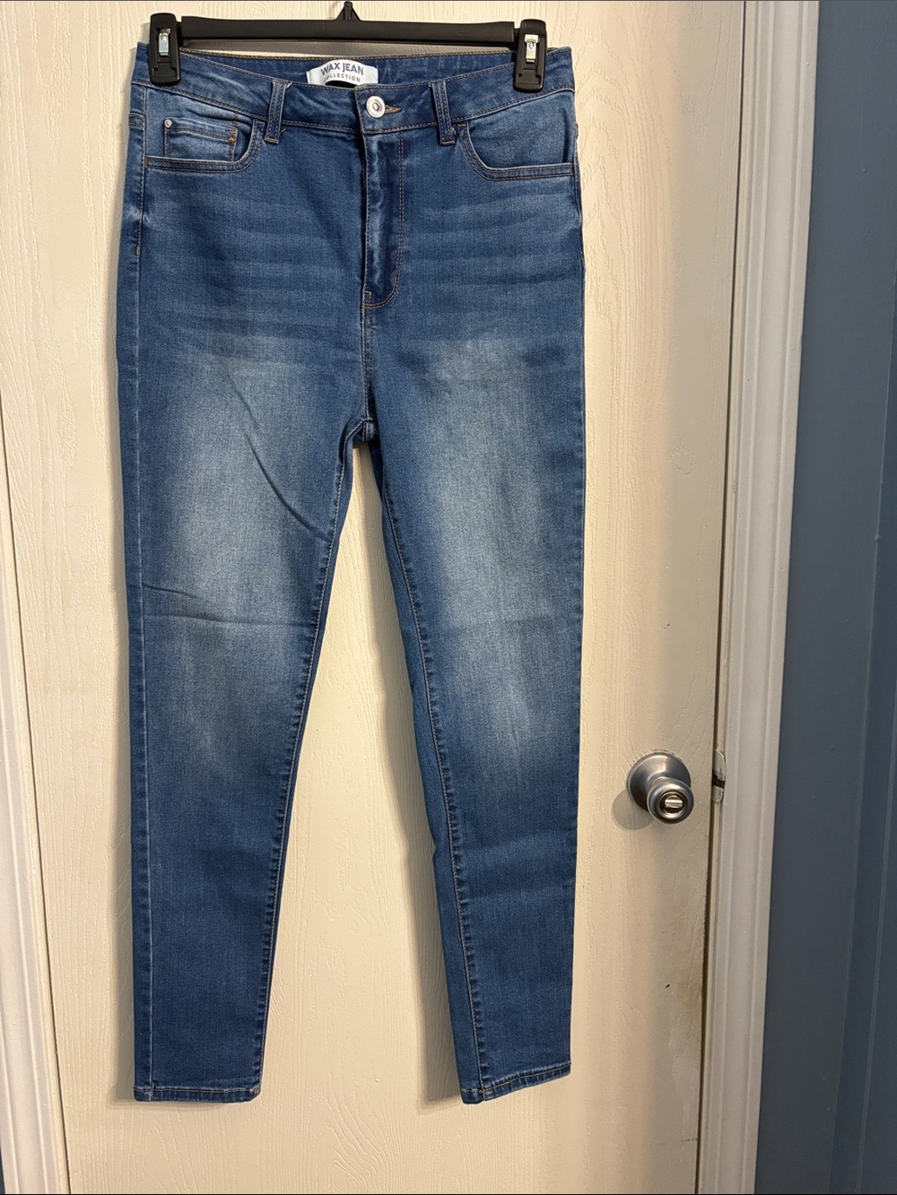 Wax Jean Women's Slim Blue Skinny Jeans